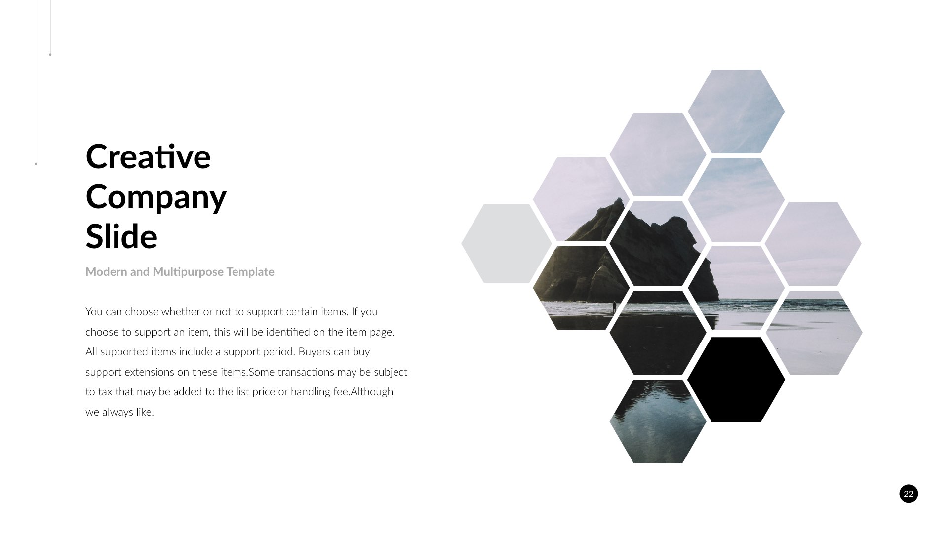 Report PowerPoint Presentation Template, Presentation Templates